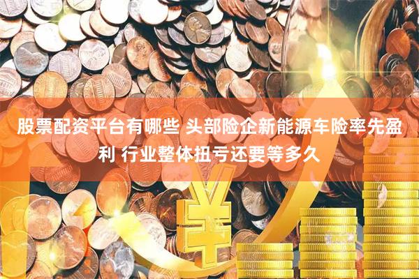 股票配资平台有哪些 头部险企新能源车险率先盈利 行业整体扭亏还要等多久