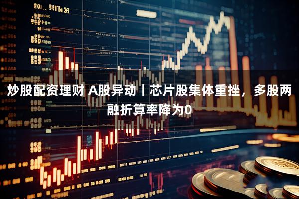 炒股配资理财 A股异动丨芯片股集体重挫,多股两融折算率降为0